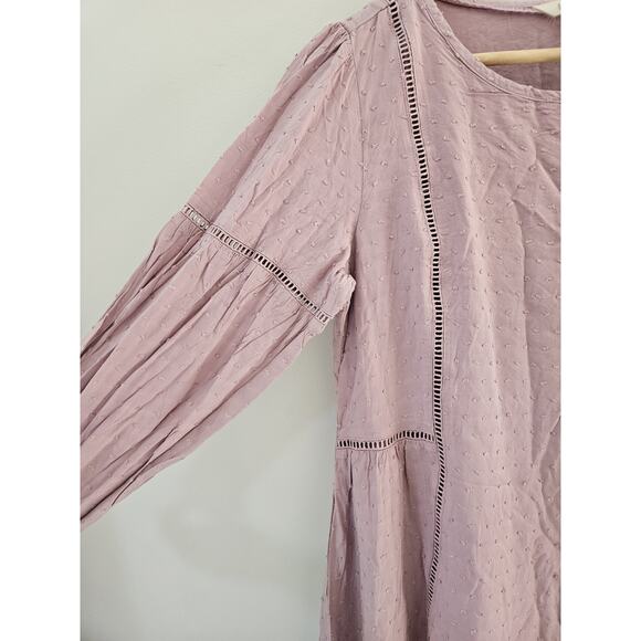 Womens Matilda Jane Casual Dress, Mauve Color, Size M - Picture 3 of 5